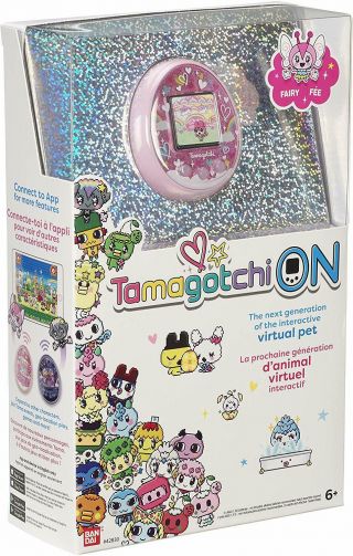 Bandai Tamagotchi On - Fairy Pink Virtual Pet