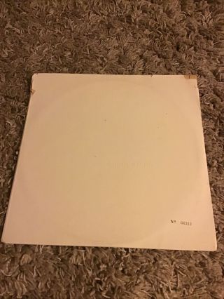 The Beatles White Album Vinyl Lp,  Argentina Apple,  No 66313
