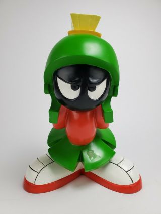 Vtg Marvin The Martian Looney Tunes Warner Brothers Studio Store 12” Statue