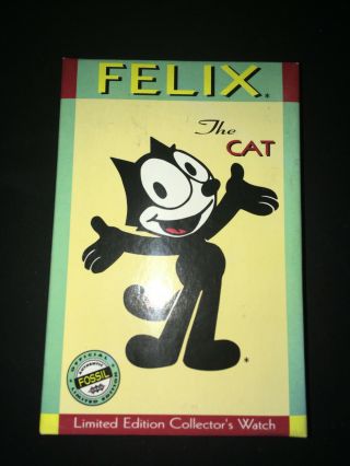 Felix The Cat Fossil Watch Vintage Complete