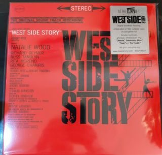 Leonard Bernstein: West Side Story Soundtrack Coloured Vinyl 2 X Lp