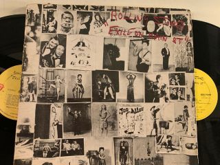 The Rolling Stones ‎– Exile On Main St 1972 Lp Rolling Stones Records Coc 2 - 2900