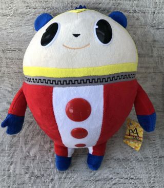 Persona 4 the Animation Teddie Kuma 13” Stuffed Plush Doll Taito Prize Only Tags 2