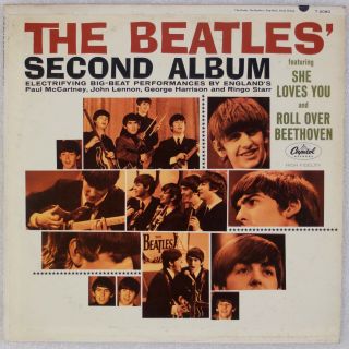The Beatles: Second Album Us Capitol Mono T 2080 Scranton Orig Vinyl Lp