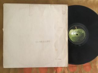 The Beatles White Album Numbered Uk Vinyl Lp