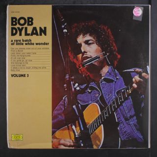 Bob Dylan: A Rare Batch Of Little White Wonder,  Vol.  3 Lp (2 Corner Bend