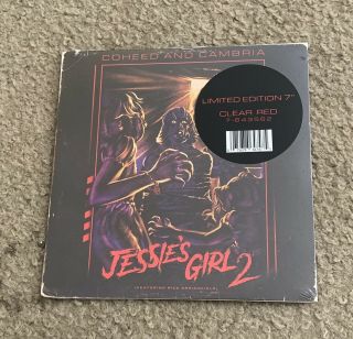 Coheed And Cambria Jesse’s Girl 2 Limited Edition 7” Vinyl.  Clear Red.