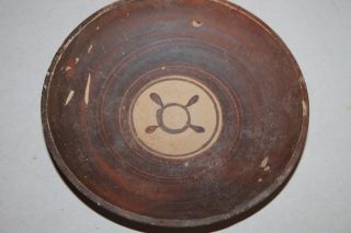 Ancient Greek Pottery Plate 4th Century Bc