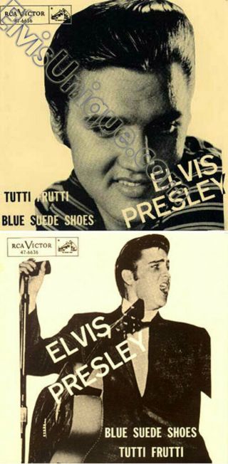 Elvis Presley - Blue Suede Shoes Us Picture Cover Only