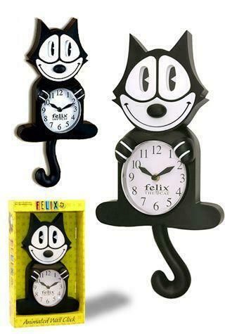 Felix The Cat Animated Wall Clock
