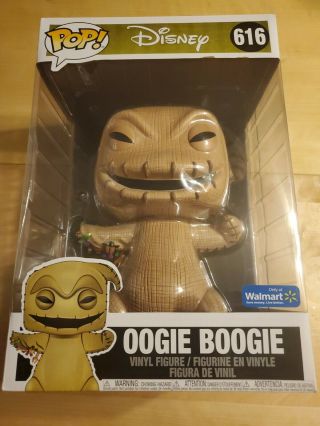 Funko Pop Nightmare Before Christmas Oogie Boogie 10 Inch Walmart Exclusive