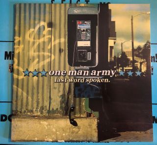 One Man Army Last Word Spoken Lp Tan Colored Vinyl Rancid Operation Ivy Nofx