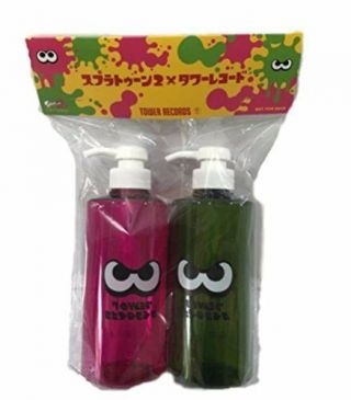 Splatoon 2 Tower Record Collaboration Limited Special Refill Bottle Set
