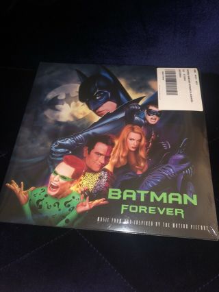 Batman Forever Motion Picture Soundtrack Green Purple Colored Vinyl Record Uo