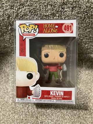 Home Alone Funko Pop Movies Kevin Mcallister Vinyl Figure 491 W/ Protector