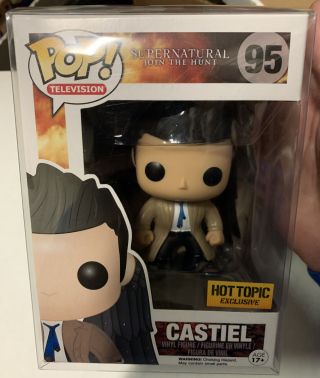 Funko Pop Castiel With Wings 95 Supernatural Hot Topic Exclusive