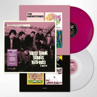 The Undertones Lp X 2 West Bank Songs 1978 - 1983 A Best Of Purple Coloured Vinyl
