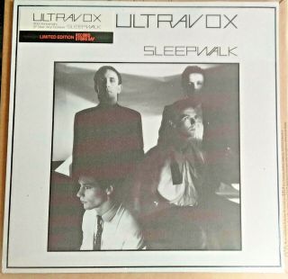 Ultravox - Sleepwalk 12 " Clear Vinyl - Rsd 2020 - &.