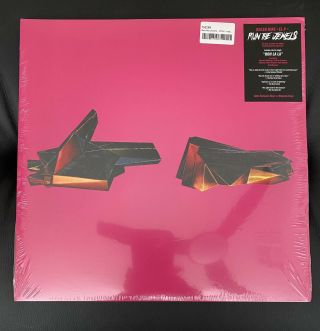 Run The Jewels Rtj4 [2 - Lp] [indie Exclusive Clear W Magenta Vinyl] Sealed/new Le