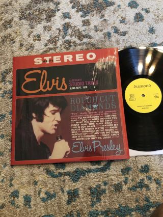 Elvis Presley Rough Cut Dimaonds Lp Diamond Records Lps - 2000 Shrink