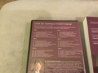 The Great Courses: Greek 101 Learning an Ancient Language 6 - DVD Set & Guidebook 2