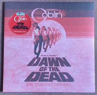 Dawn Of The Dead Oxblood Colored Vinyl Live Helsinki Simonetti Goblin Romero Lp