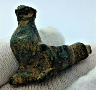 Very Large Ancient Roman Bronze Eagle Finial - Incredibly Rare 100ad (full)