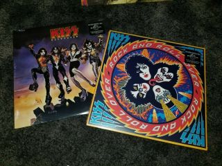 Kiss Destroyer & Rock And Roll Over 2014 Remastered Lp Vinyl