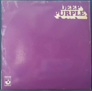 Deep Purple - Deep Purple 1969 Harvest Shvl 759 Aus 1st Press