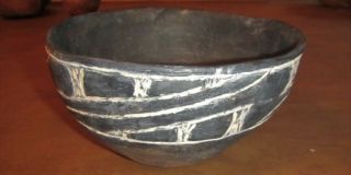 Texas Caddo Ripley Engraved Bowl Ancient Native American Indian Pottery