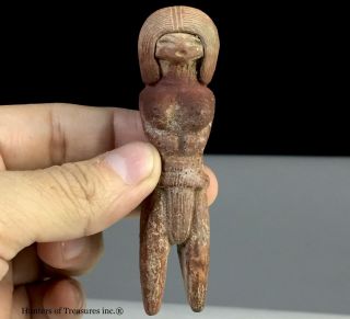 Rare Ancient Pre Columbian Valdivia Indian Venus Pottery Figure
