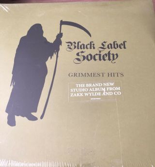 Black Label Society : Grimmest Hits Colour 2lp Vinyl Zakk Wylde