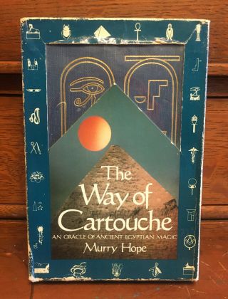 The Way Of Cartouche : An Oracle Of Ancient Egyptian Magic By Murry Hope