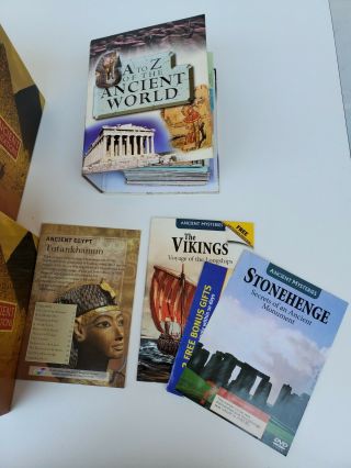 Ancient Civilizations DVD Complete Box Set Of 52 DVDs Plus A - Z Book Teaching 3
