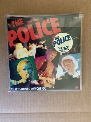 The Police 6 Pack Singles 45’s Records Never Played