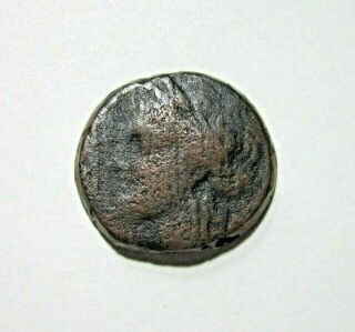 Zeugitania,  Carthage.  Ae 28,  Time Of Second Punic War,  C.  221 - 202 Bc.  Large Coin