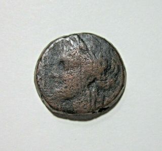 ZEUGITANIA,  CARTHAGE.  AE 28,  TIME OF SECOND PUNIC WAR,  C.  221 - 202 BC.  LARGE COIN 3