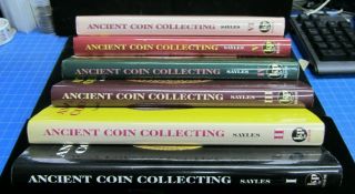 ANCIENT COIN COLLECTING - WAYNE G.  SAYLES - VOLUMES I - VI - SHIPS 2