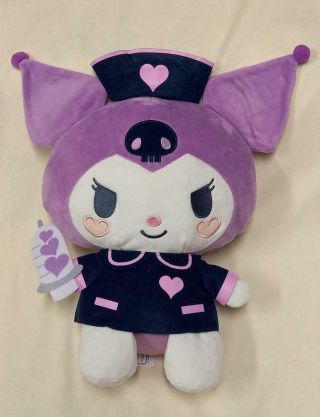 Work Only One Japan Sanrio My Melody Kuromi Plush Doll F/s
