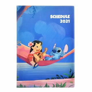 Disney Lilo & Stitch 2021 Schedule Book & Wall Calendar Japan