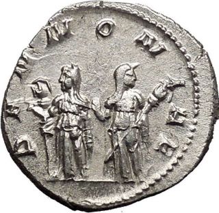 Trajan Decius 250ad Silver Ancient Roman Coin Pannonia Roman Province I49823