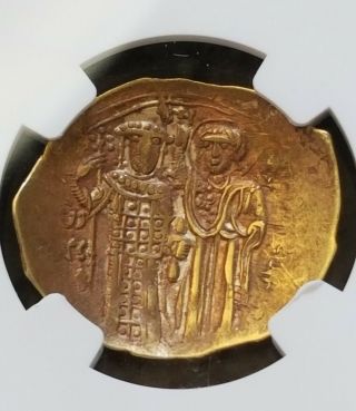 Byzantine - Nicaea John Iii Hyperpyron Ngc Au Ancient Gold Coin
