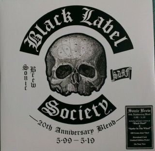 Black Label Society Sonic Brew 20th Anniversary Picture Disc 2lp Vinyl