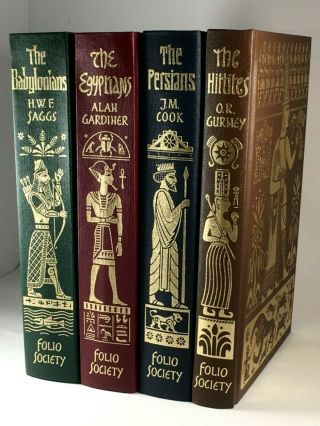 Empires Of The Ancient Near East Folio Society Babylonians Egyptians Set Of 4