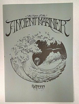 Greg Irons Rime Of The Ancient Mariner Portfolio/signed And Numbered/ 723 Of 750