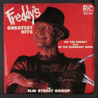 Elm Street Group: Do The Freddy / Midnight Hour 45 (ps W/ Minor Tear & Crease