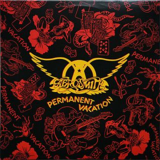 Aerosmith ‎– Permanent Vacation On Red/black Vinyl Lp Geffen 180gm