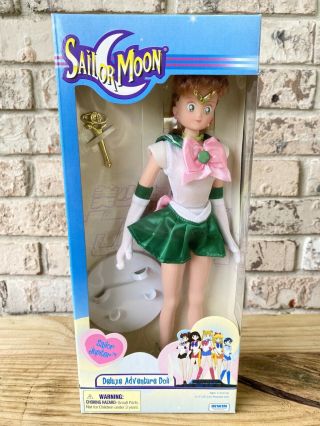 Sailor Jupiter Moon Irwin Deluxe Adventure Doll 11.  5” 2000 Nib Collectible