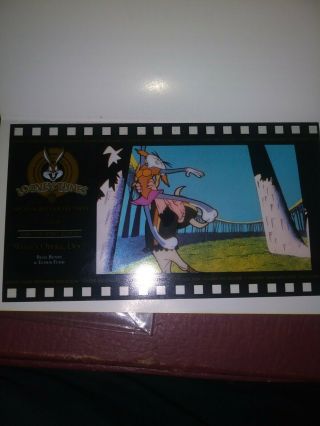 Limited Edition Goebel Looney Tunes/bugs Bunny Paw De Deux Animation Cel Only