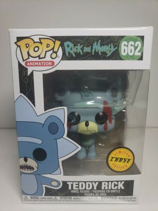 Funko Pop Rick And Morty - Teddy Rick 662 Chase Limited Edition
